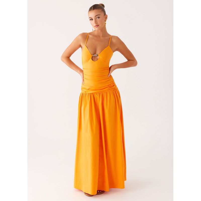 Avani Maxi Dress – Orange Orange US 0