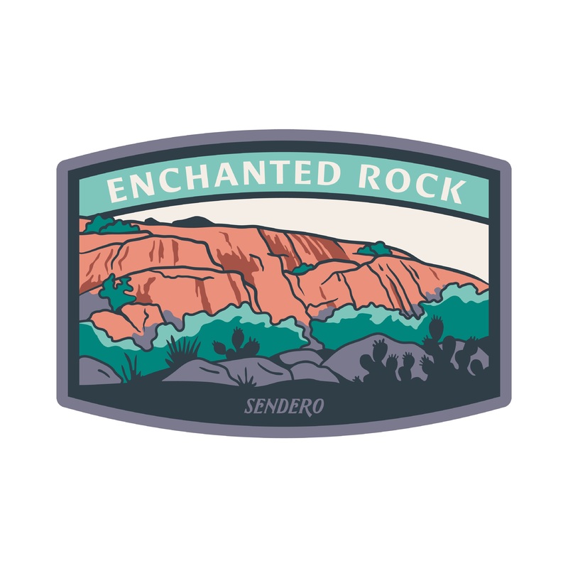 Enchanted Rock Sticker