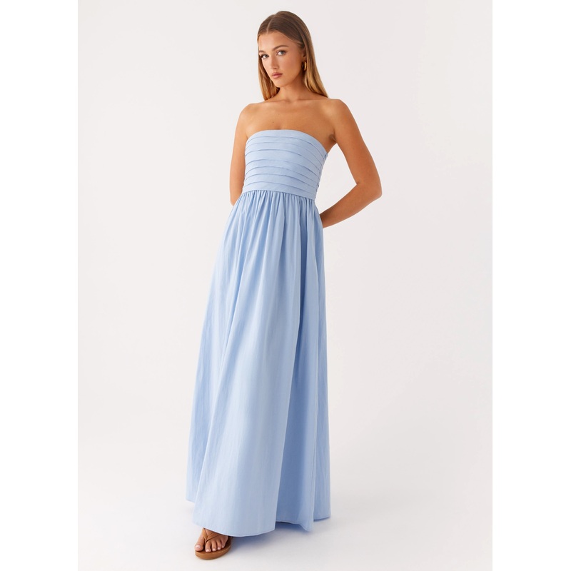 Tamia Maxi Dress – Blue Blue US 0