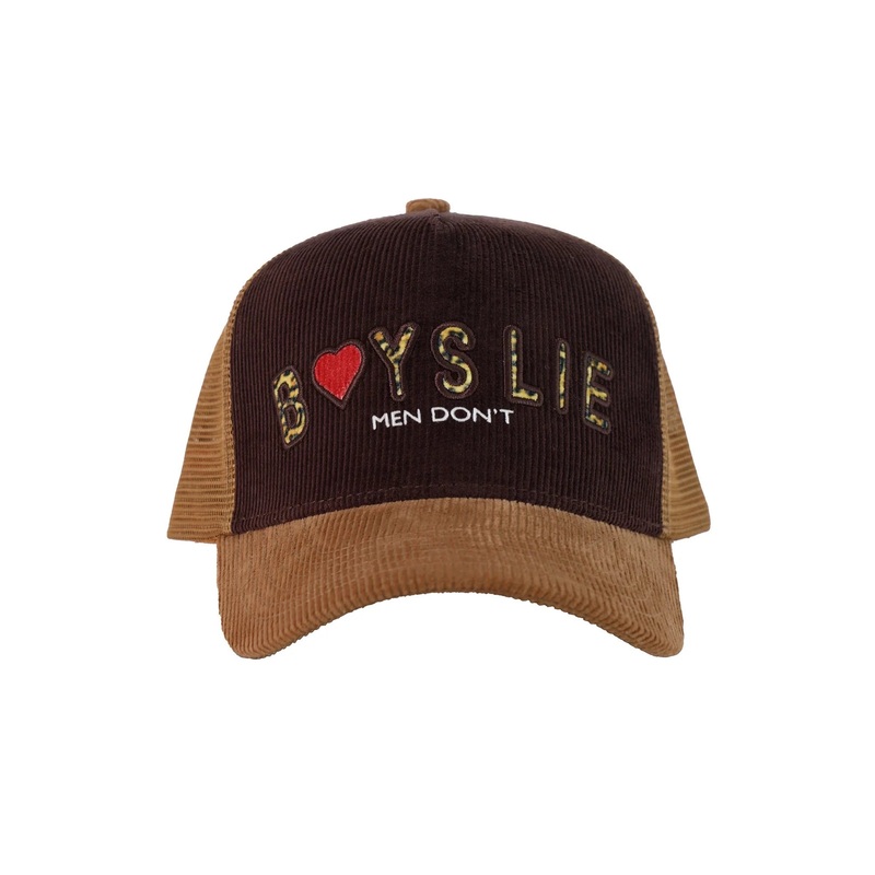 Boys Lie Caitlyn Coded Trucker Hat Brown 0312 O/S