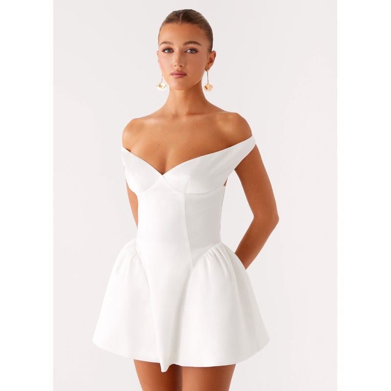 Cavella Mini Dress – White White US 0