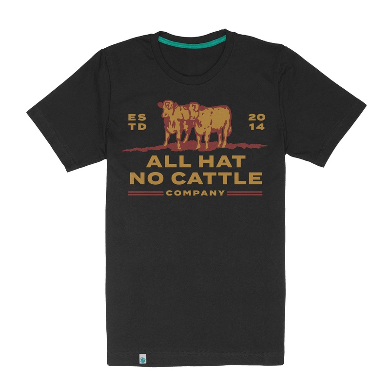 All Hat No Cattle T-Shirt Black X-Small