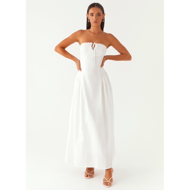 Burleigh Maxi Dress – Ivory Ivory US 0