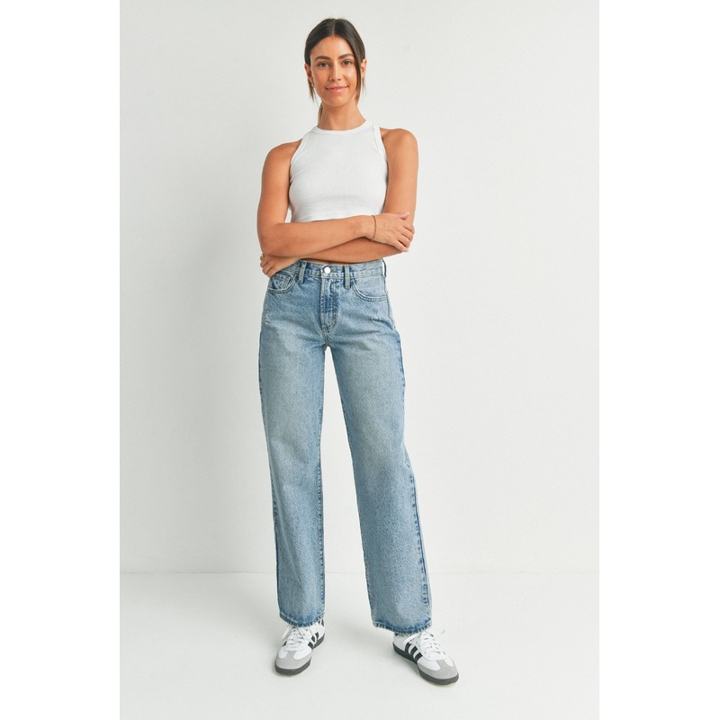 Just Black Denim – Relaxed Straight Jeans Medium 0317 24