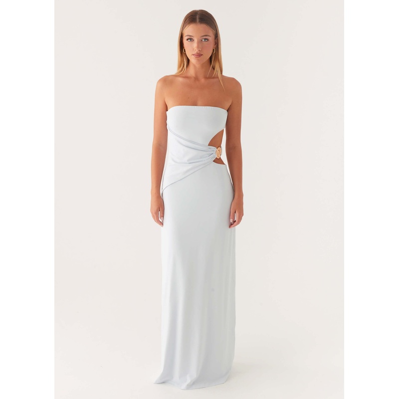 Anetta Maxi Dress – Pale Blue Pale Blue US 0