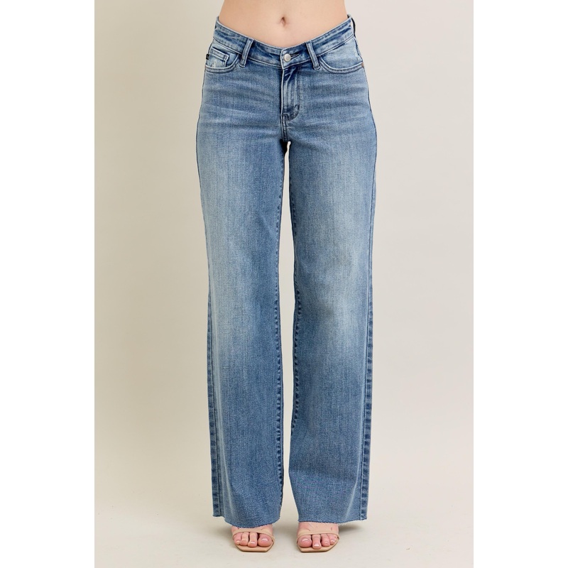 Judy Blue V-Front Baggy Jean Medium 0(24)