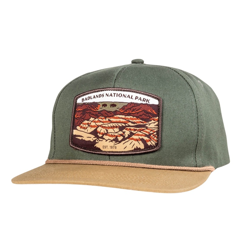 Badlands National Park Hat Laurel/Wheat