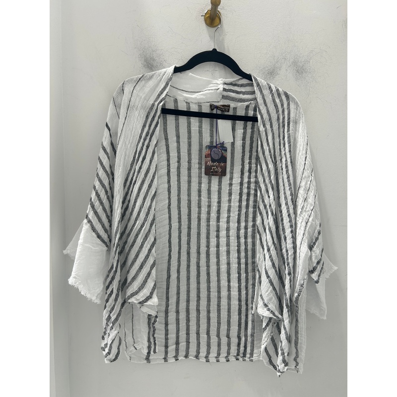 Island Stripe Breeze Line Cardigan One Size 2-14 Island