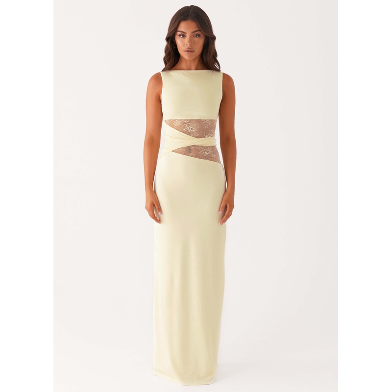 Karma Maxi Dress – Yellow Yellow US 0