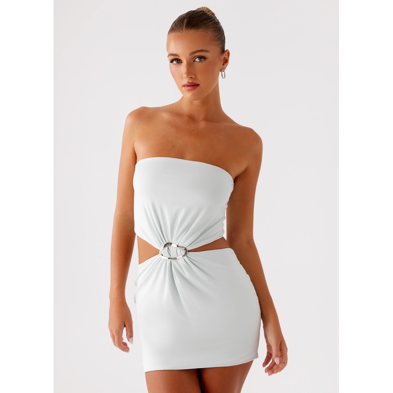 Bruna Mini Dress – Mint Mint US 0