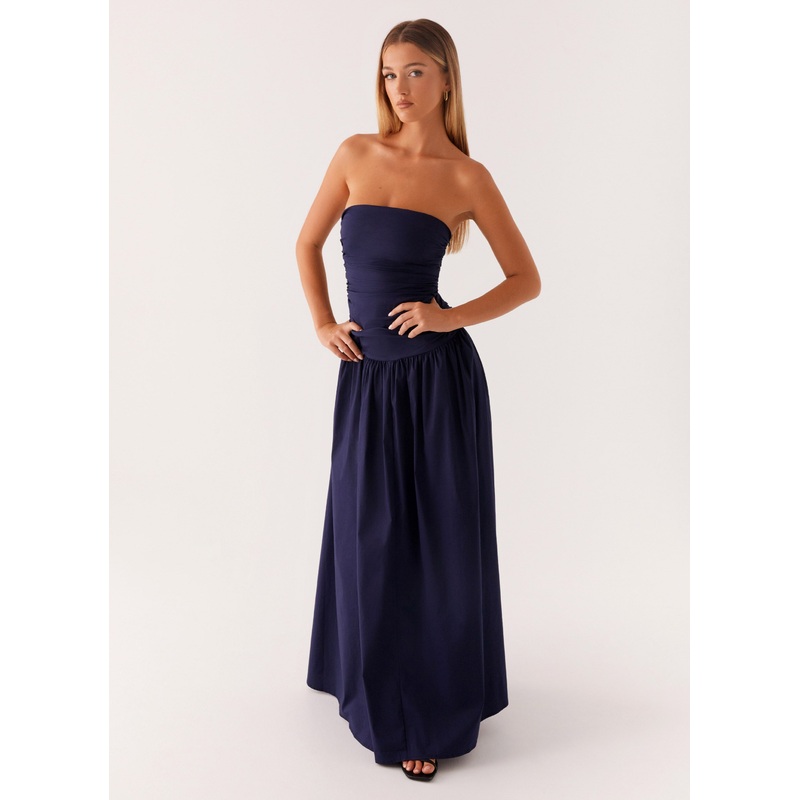 Carmel Maxi Dress – Navy Navy US 0