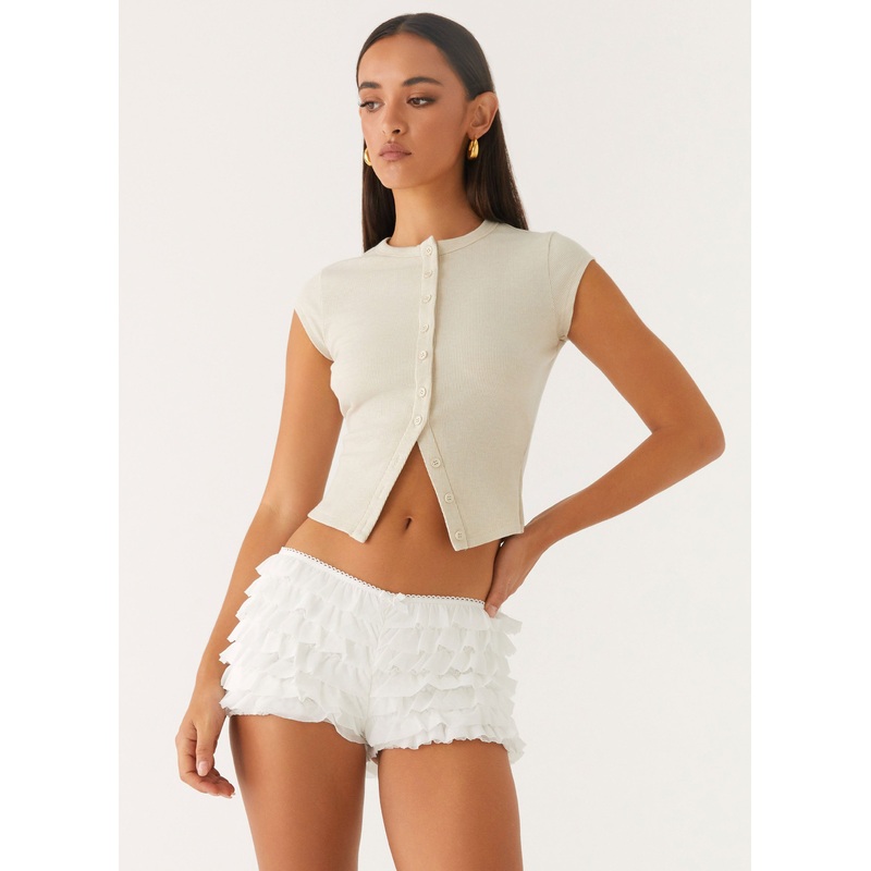 Pixie Bloomer Shorts – White White US 0