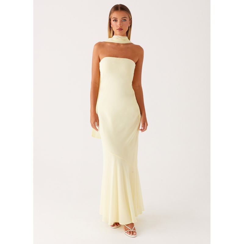 Under The Pagoda Maxi Dress – Yellow Yellow US 0