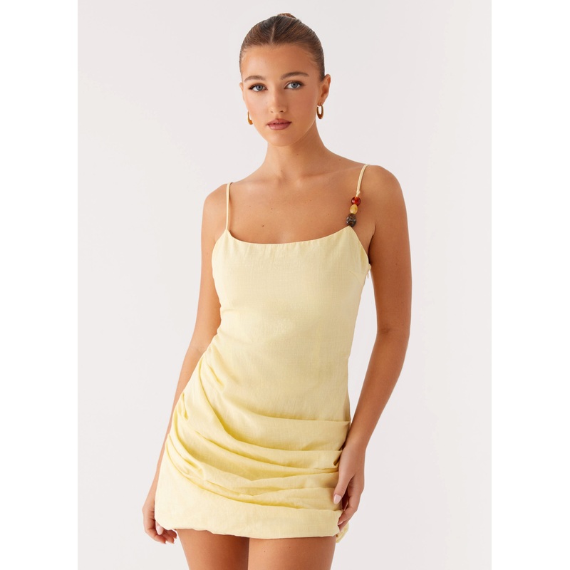 Adella Mini Dress – Yellow Yellow US 0
