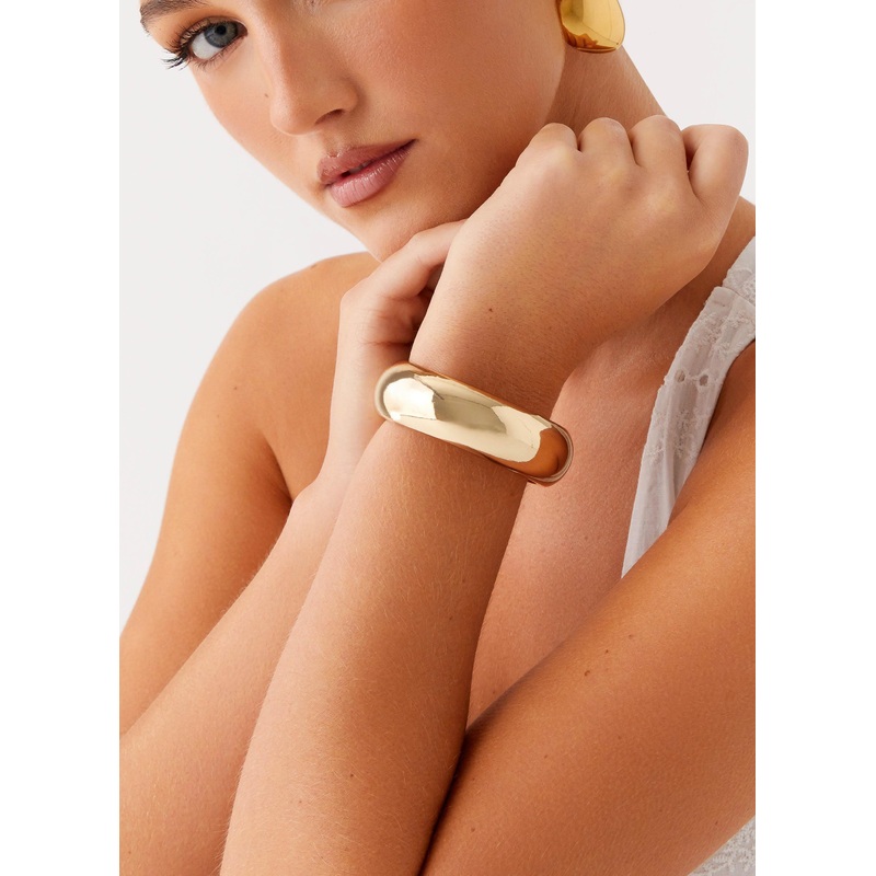 Franki Bangle – Gold Gold One Size