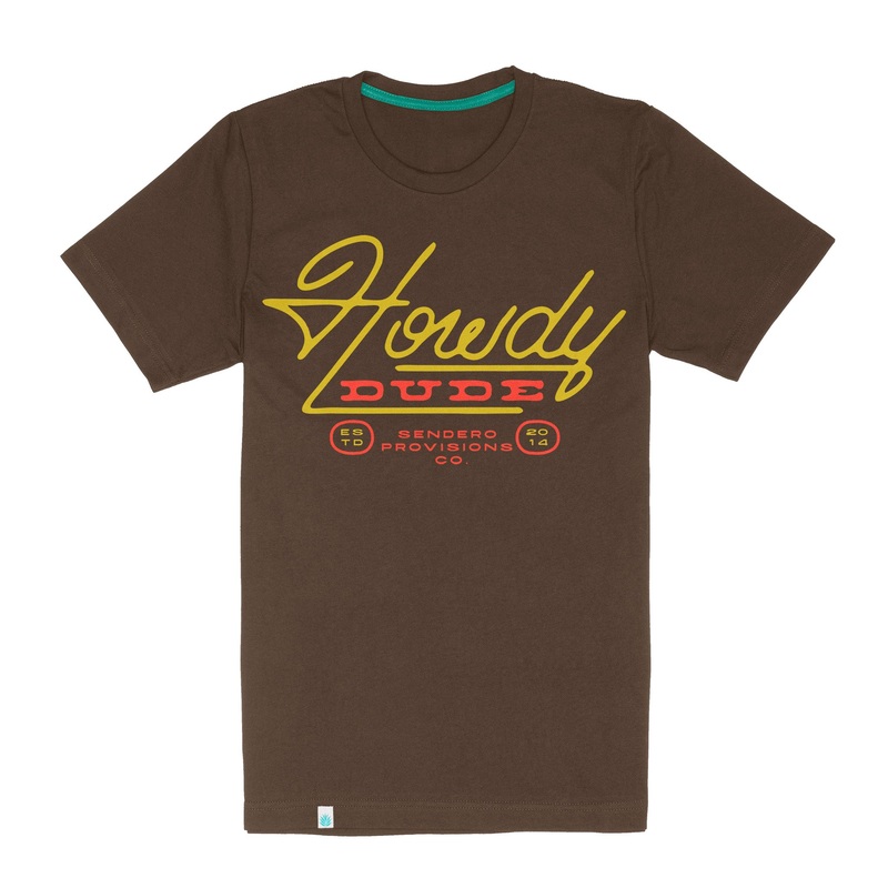 Howdy Dude T-Shirt Mahogony X-Small