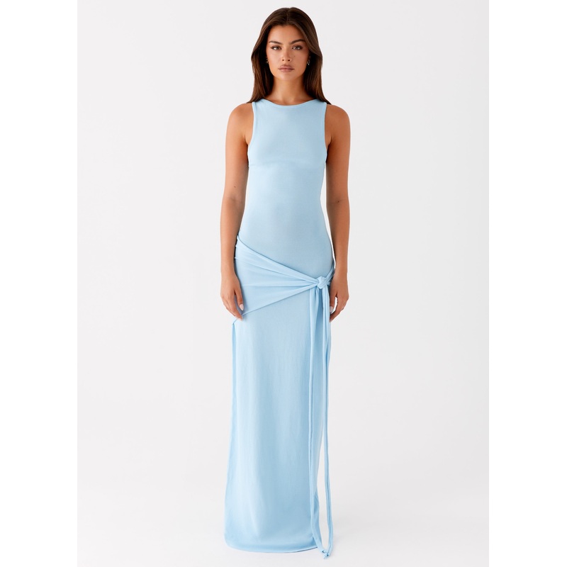 Leona Maxi Dress – Turquoise Turquoise XXS-XS