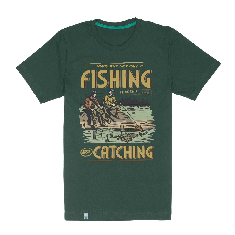 Not Catching T-Shirt Spruce X-Small