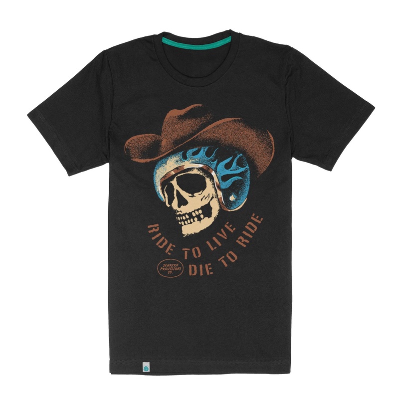 Die to Ride T-Shirt Black X-Small