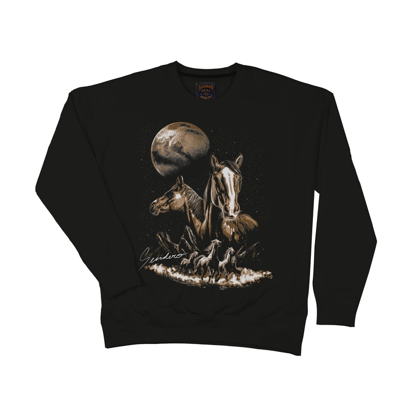 Midnight Riders Sweatshirt Black X-Small