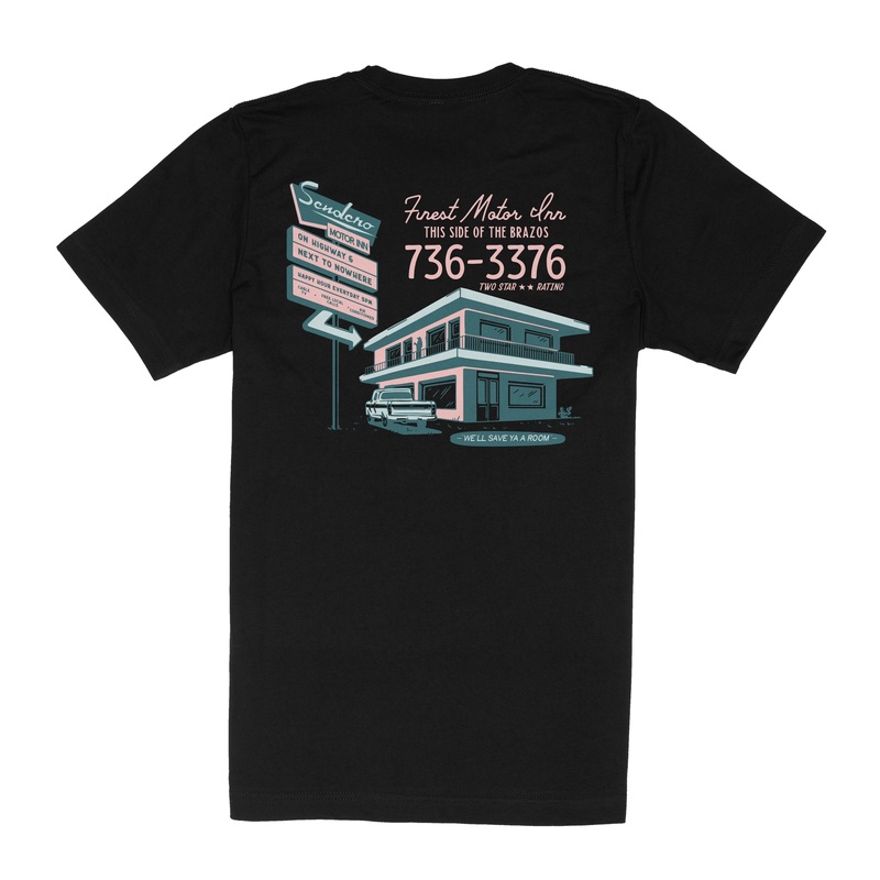Motor Inn T-Shirt Black X-Small