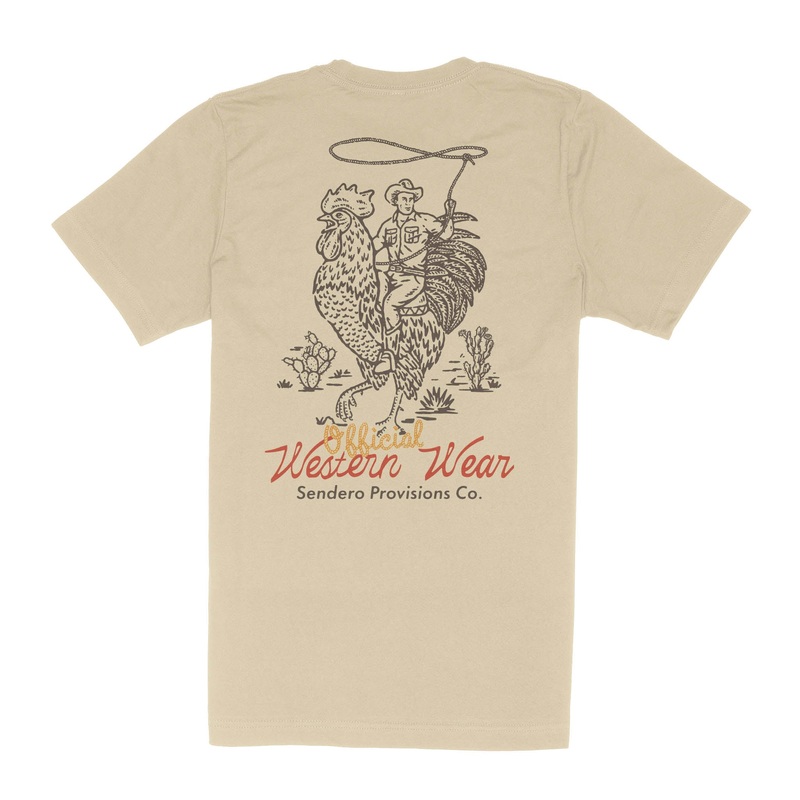Official Western T-Shirt Cream X-Small