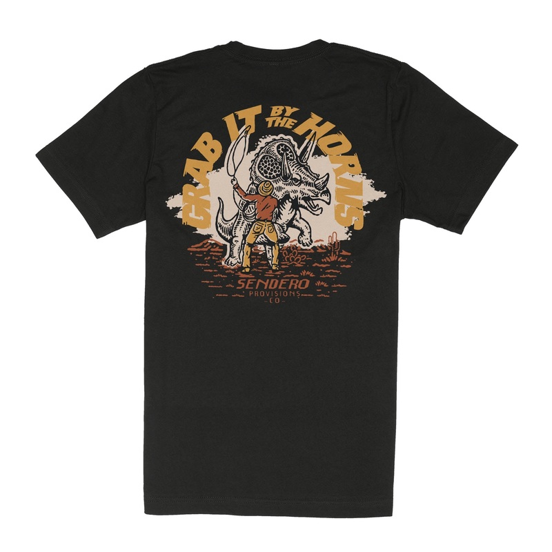 Triceratops T-Shirt Sage X-Small