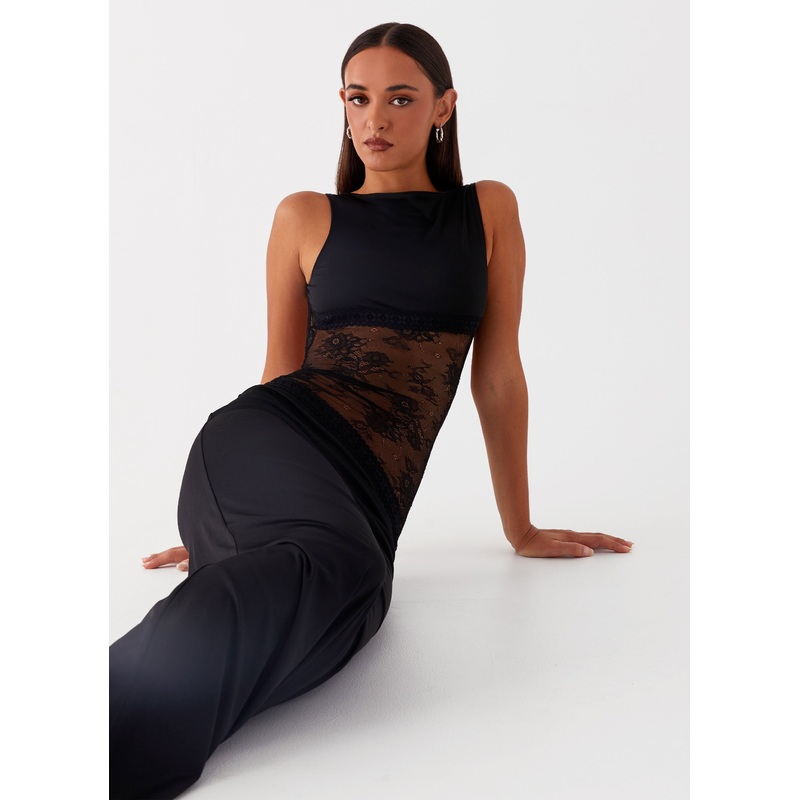 Lucinda Maxi Dress – Black Black US 0