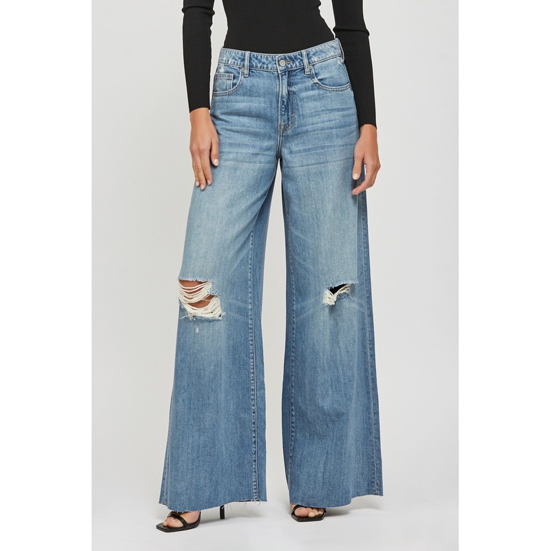 Hidden Nori High Rise Oversized Wide Leg Medium 24