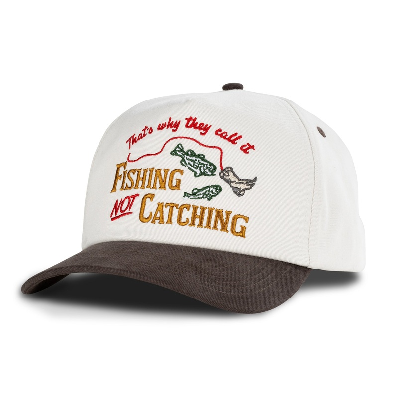 Not Catching Hat Cream/Brown