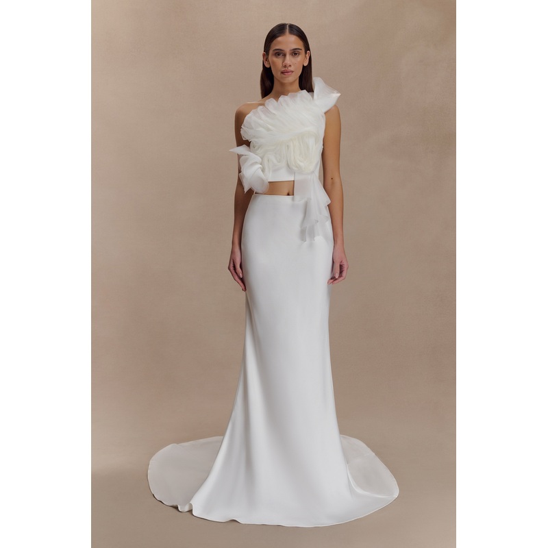 Sena Bridal Top – White XXS