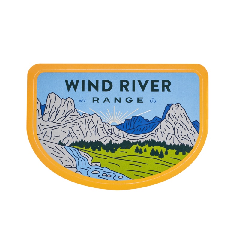 Wind River Range Sticker