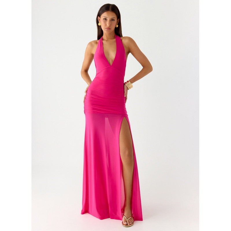 Island Muse Dress – Fuchsia Fuchsia US 0