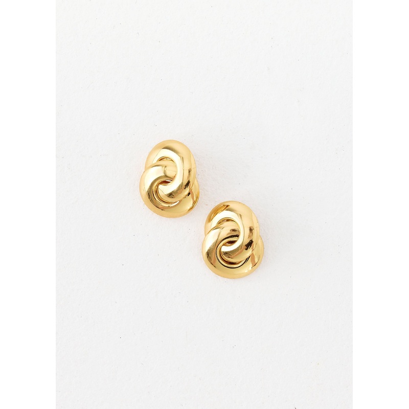Rosso Rush Earrings – Gold Gold One Size