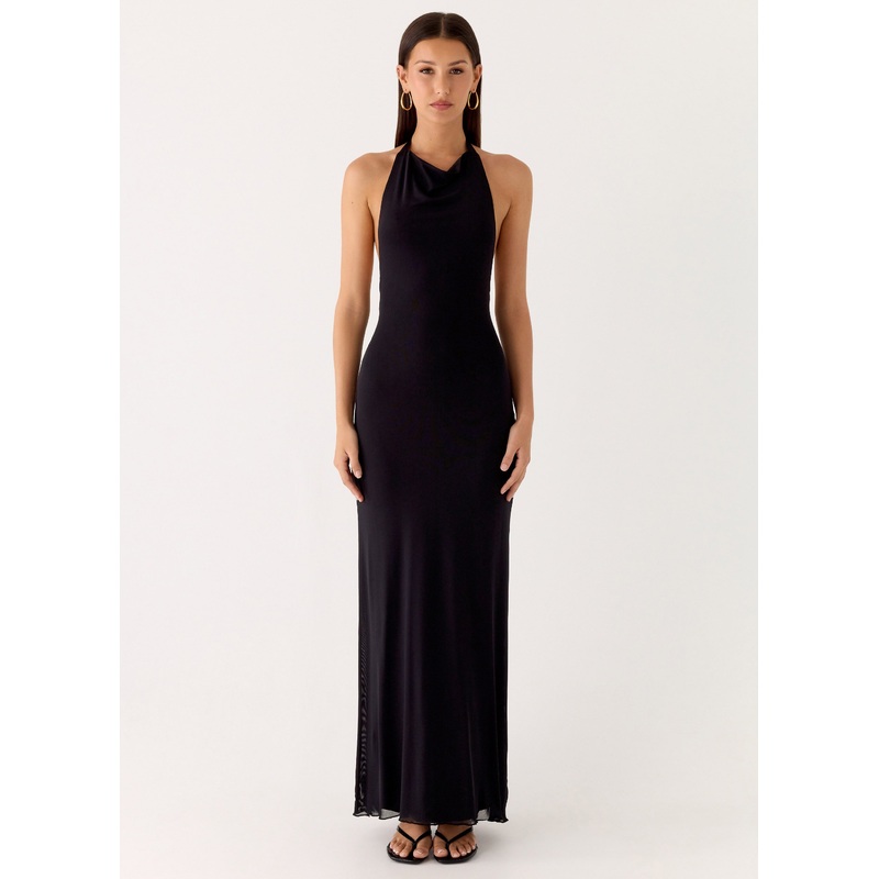 Starlight Nights Maxi Dress – Black Black US 0