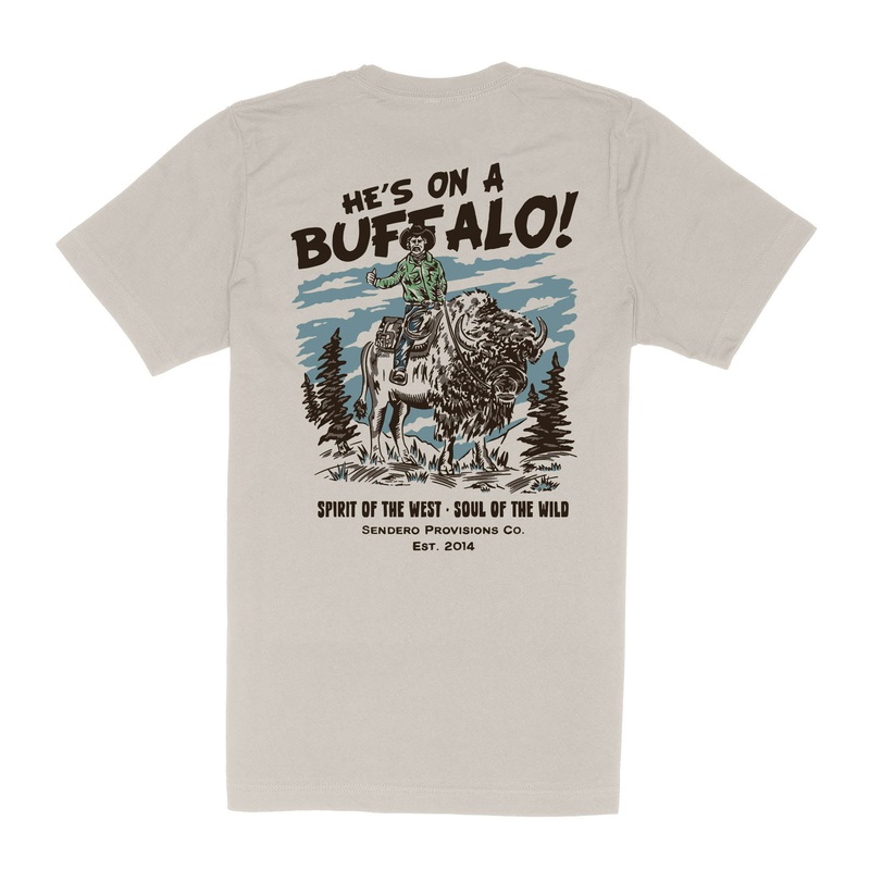 Buffalo T-Shirt Sand X-Small