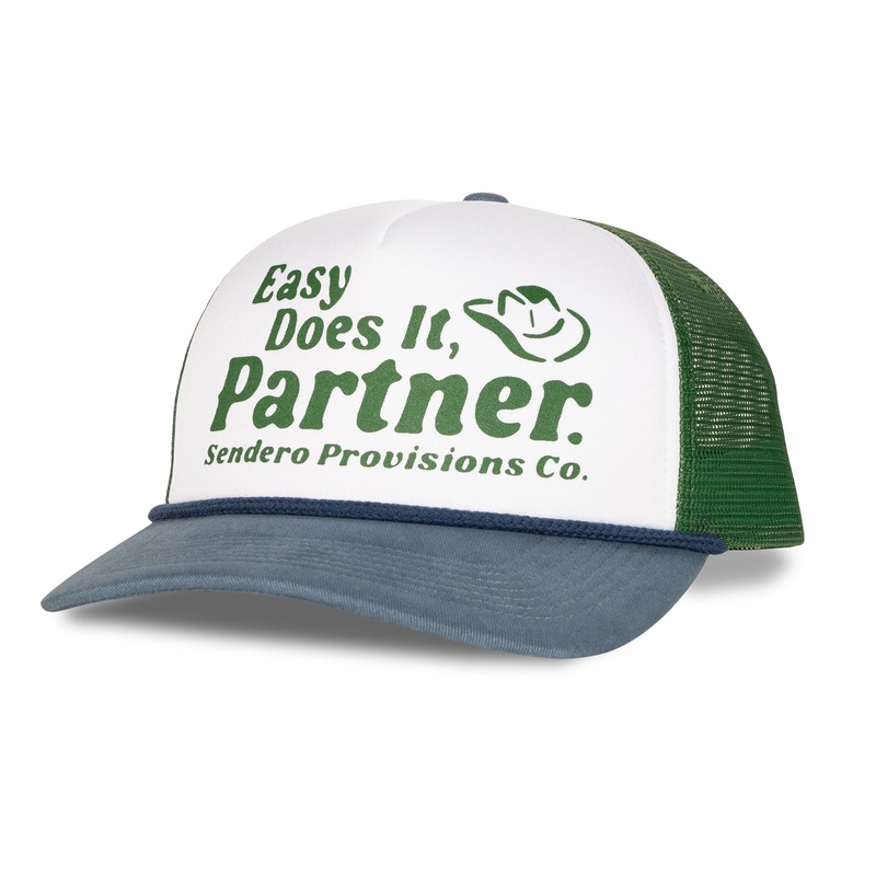 Easy Does It Hat White/Green