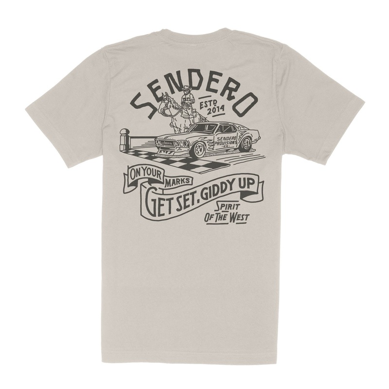 Giddy Up T-Shirt Sand X-Small