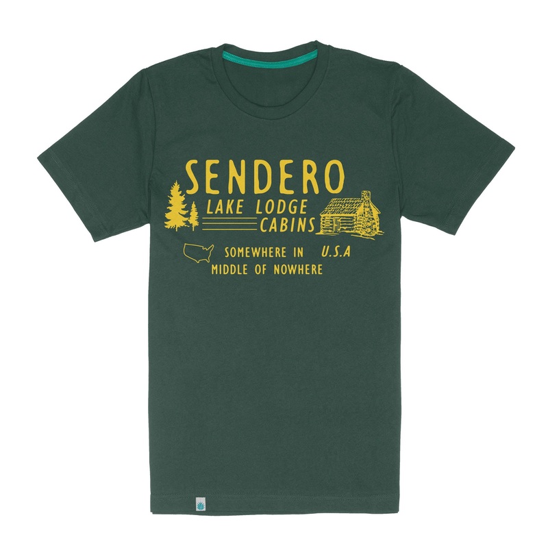 Sendero Lodge T-Shirt Hunter Green X-Small