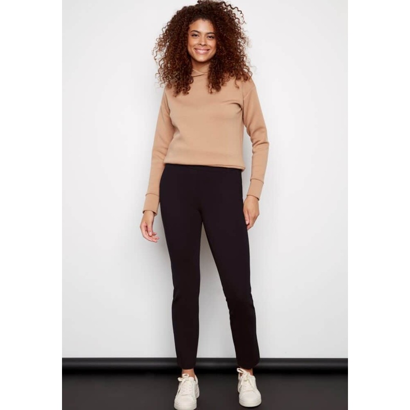 Slim Leg Pants Black Xsmall