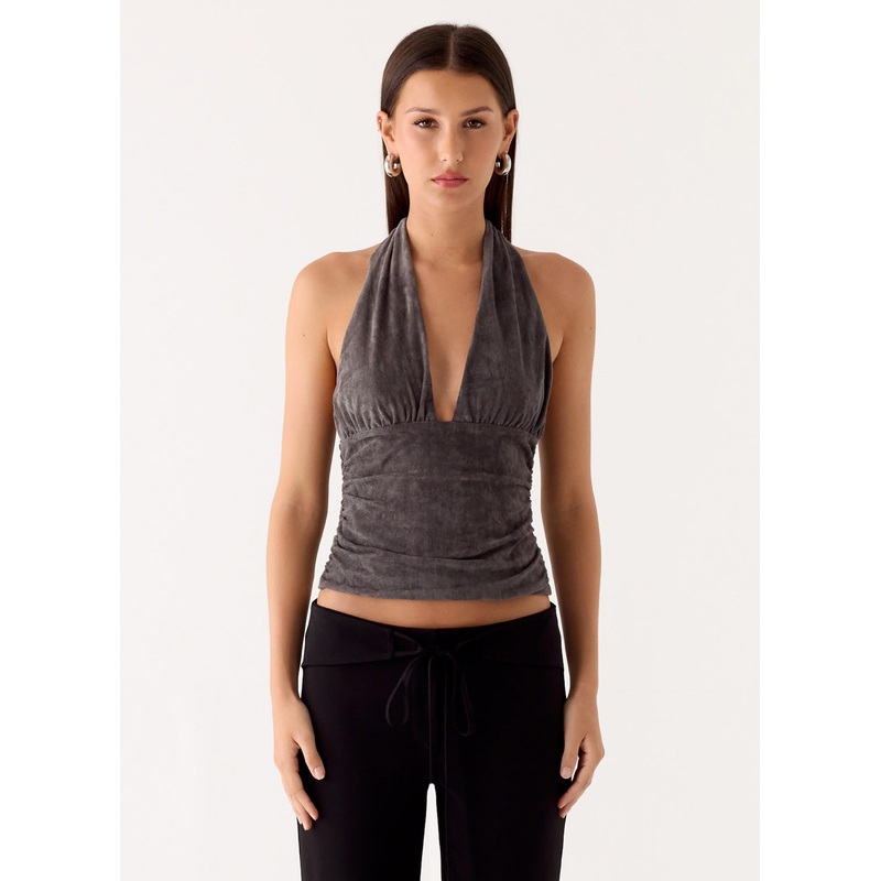 Aylssa Halter Top – Ash Ash US 0