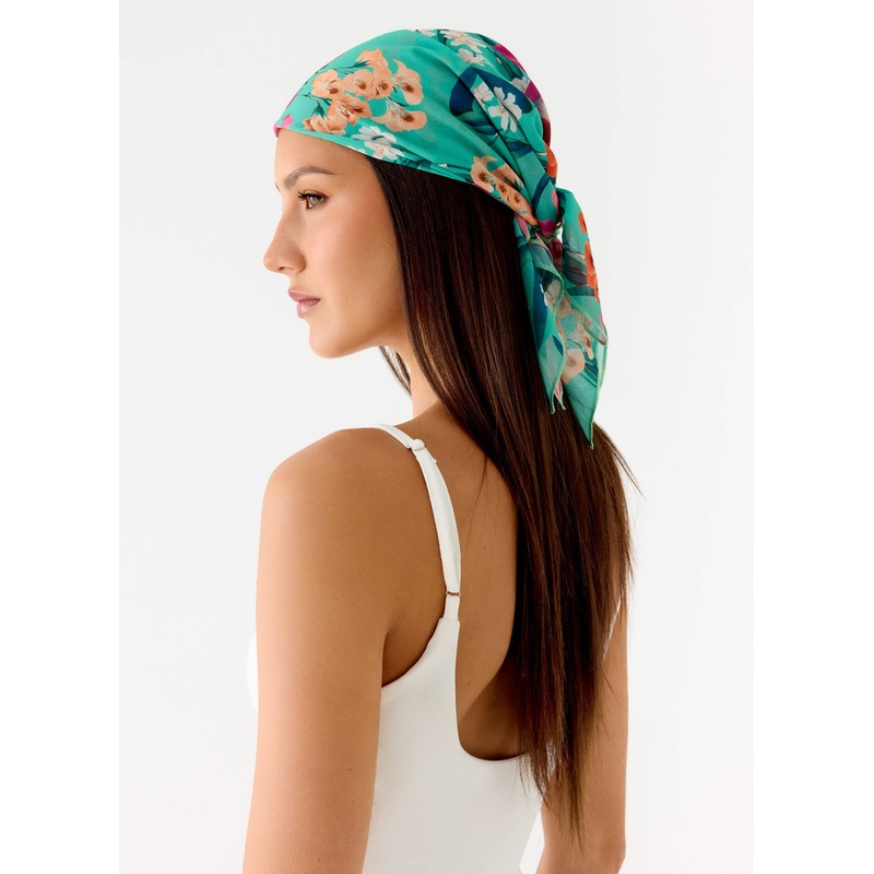 Graciela Head Scarf – Jungle Bloom Jungle Bloom One Size