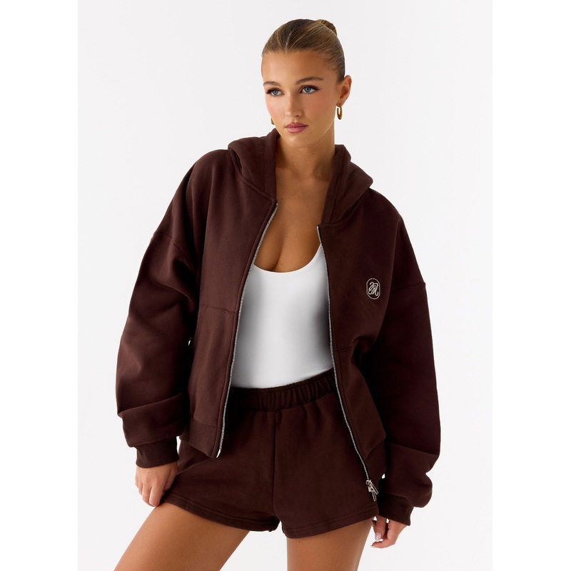 Signature Low Rise Sweatshorts – Chocolate Chocolate XS