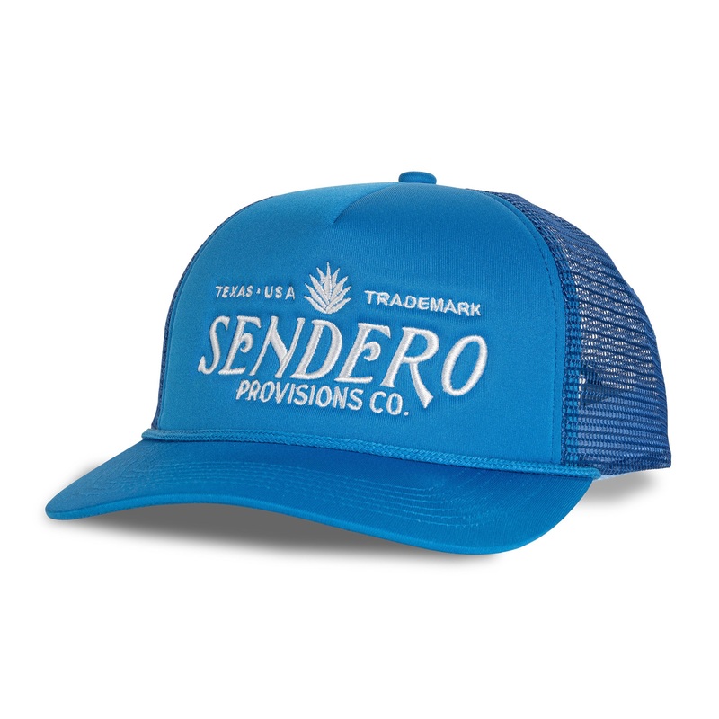 Logo Hat – Trucker Blue/White