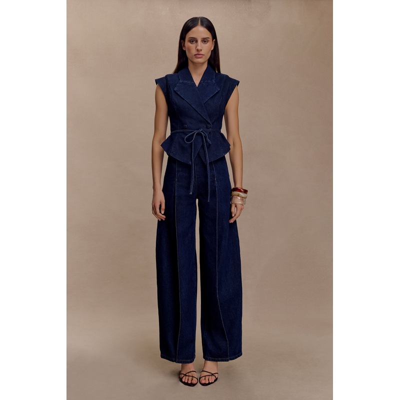 Beatrix High Rise Denim Jeans –  Indigo Blue 22