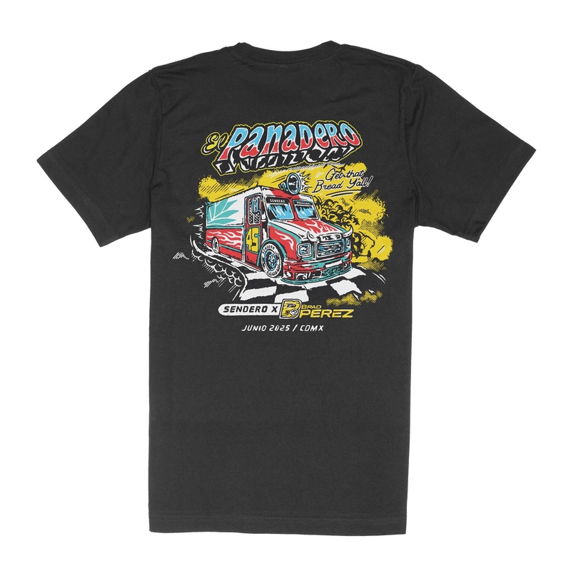 Brad Perez x Sendero El Panadero Vintage Tee Black X-Small