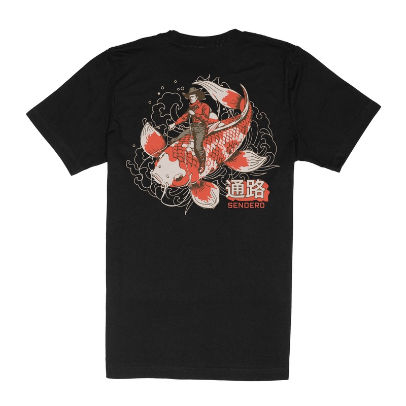 Koi Bronc T-Shirt Black X-Small