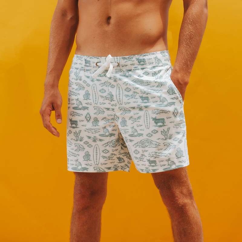 Sendero X Waco Surf Barton Elastic Boardshort Southwest Waves X-Small