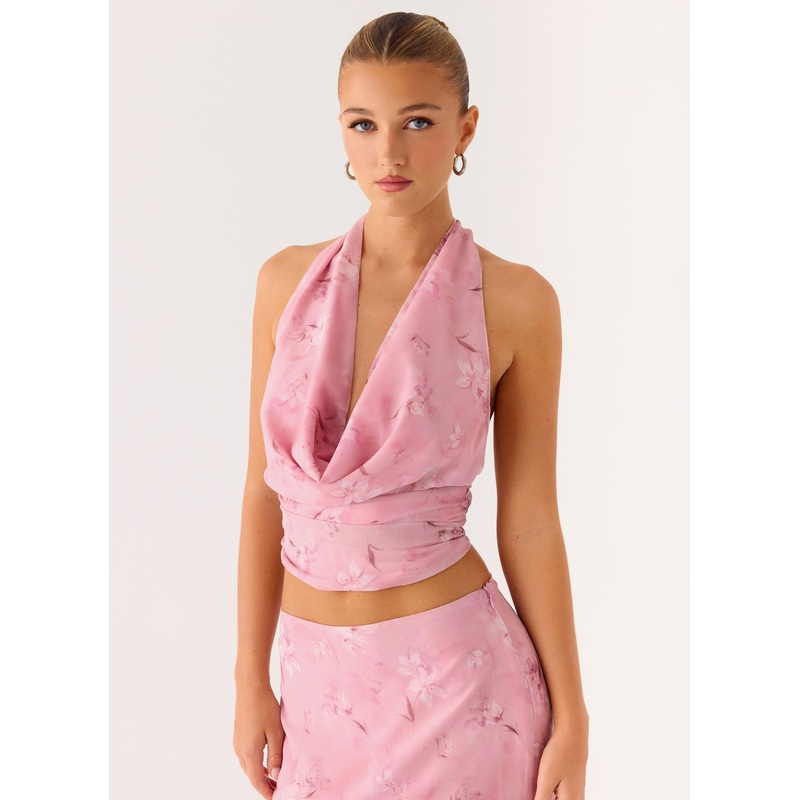 Soren Halter Top – Vintage Floral Vintage Floral US 0