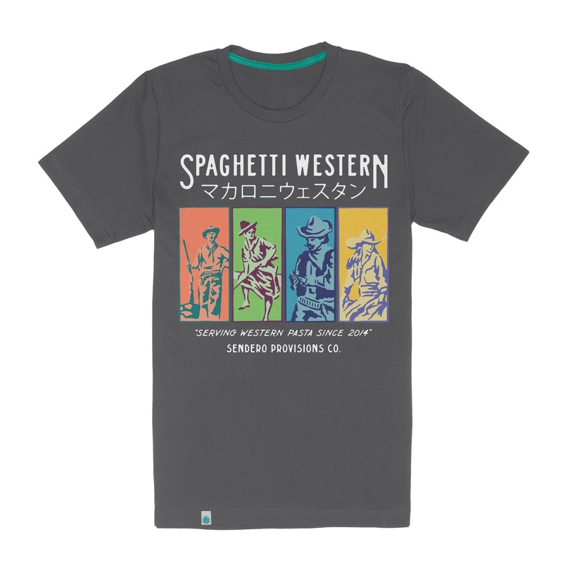 Spaghetti Western T-Shirt Vintage Black X-Small